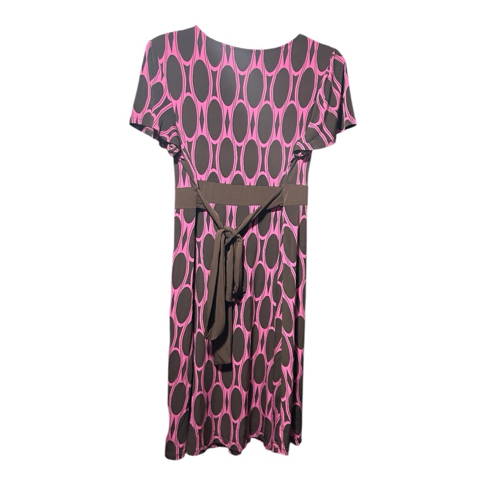 Apt. 9 Black and Pink Midi Dress - Picture 2 of 4